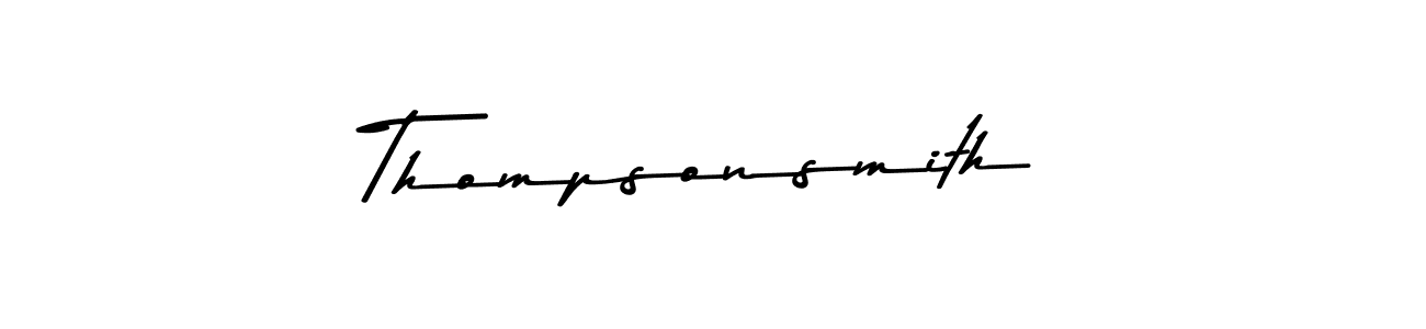 Use a signature maker to create a handwritten signature online. With this signature software, you can design (Asem Kandis PERSONAL USE) your own signature for name Thompsonsmith. Thompsonsmith signature style 9 images and pictures png