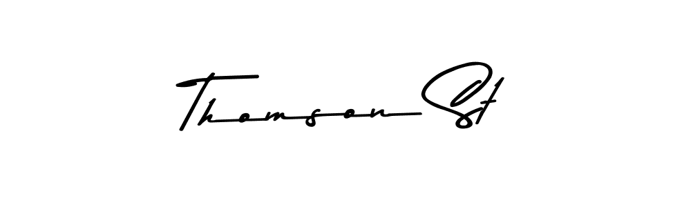 How to Draw Thomson St signature style? Asem Kandis PERSONAL USE is a latest design signature styles for name Thomson St. Thomson St signature style 9 images and pictures png