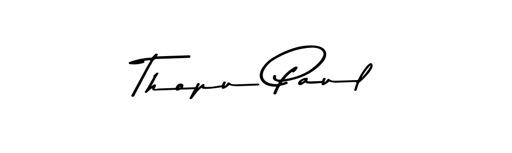 Make a short Thopu Paul signature style. Manage your documents anywhere anytime using Asem Kandis PERSONAL USE. Create and add eSignatures, submit forms, share and send files easily. Thopu Paul signature style 9 images and pictures png
