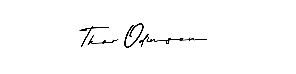 Design your own signature with our free online signature maker. With this signature software, you can create a handwritten (Asem Kandis PERSONAL USE) signature for name Thor Odinson. Thor Odinson signature style 9 images and pictures png