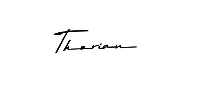 You should practise on your own different ways (Asem Kandis PERSONAL USE) to write your name (Thorian) in signature. don't let someone else do it for you. Thorian signature style 9 images and pictures png