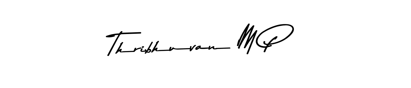 Best and Professional Signature Style for Thribhuvan M P. Asem Kandis PERSONAL USE Best Signature Style Collection. Thribhuvan M P signature style 9 images and pictures png