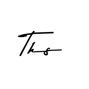 How to Draw Ths signature style? Asem Kandis PERSONAL USE is a latest design signature styles for name Ths. Ths signature style 9 images and pictures png