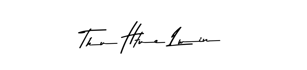 Also You can easily find your signature by using the search form. We will create Thu Htue Lwin name handwritten signature images for you free of cost using Asem Kandis PERSONAL USE sign style. Thu Htue Lwin signature style 9 images and pictures png