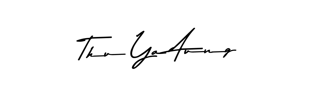 The best way (Asem Kandis PERSONAL USE) to make a short signature is to pick only two or three words in your name. The name Thu Ya Aung include a total of six letters. For converting this name. Thu Ya Aung signature style 9 images and pictures png