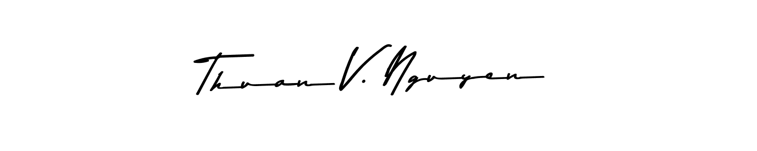 How to Draw Thuan V. Nguyen signature style? Asem Kandis PERSONAL USE is a latest design signature styles for name Thuan V. Nguyen. Thuan V. Nguyen signature style 9 images and pictures png
