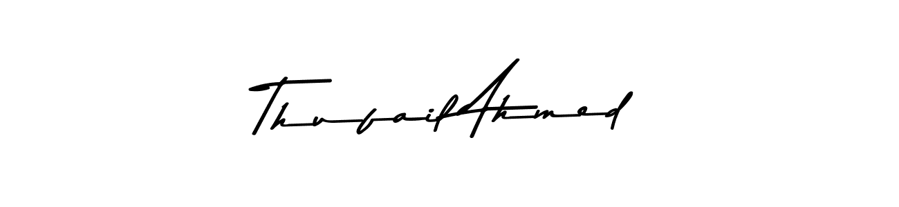 How to Draw Thufail Ahmed signature style? Asem Kandis PERSONAL USE is a latest design signature styles for name Thufail Ahmed. Thufail Ahmed signature style 9 images and pictures png