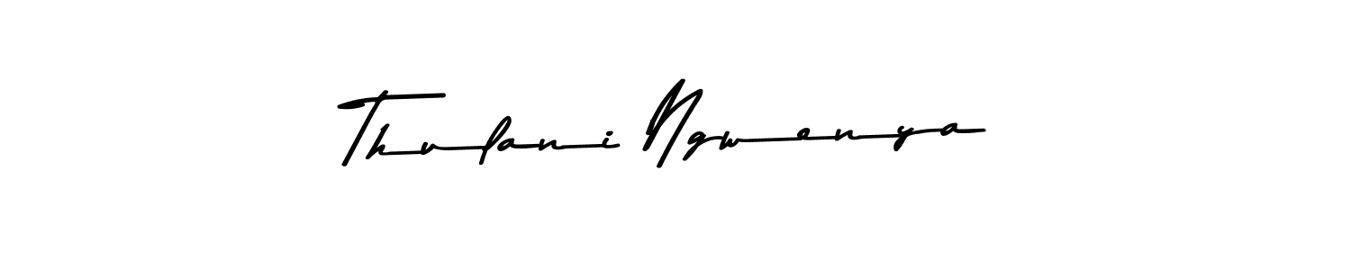 Make a beautiful signature design for name Thulani Ngwenya. With this signature (Asem Kandis PERSONAL USE) style, you can create a handwritten signature for free. Thulani Ngwenya signature style 9 images and pictures png