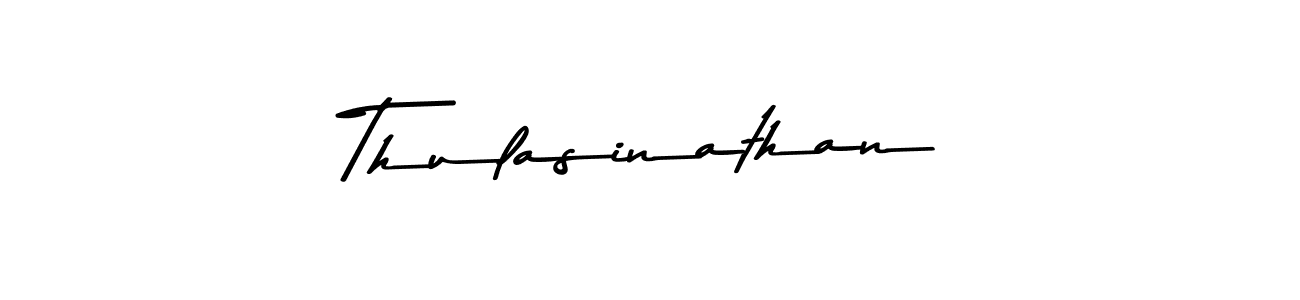 Design your own signature with our free online signature maker. With this signature software, you can create a handwritten (Asem Kandis PERSONAL USE) signature for name Thulasinathan. Thulasinathan signature style 9 images and pictures png