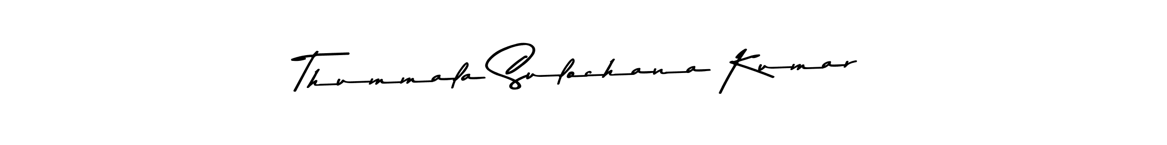 Here are the top 10 professional signature styles for the name Thummala Sulochana Kumar. These are the best autograph styles you can use for your name. Thummala Sulochana Kumar signature style 9 images and pictures png