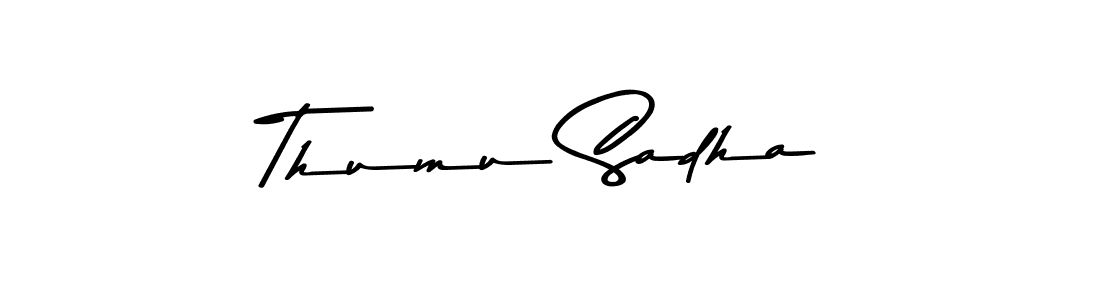 Also You can easily find your signature by using the search form. We will create Thumu Sadha name handwritten signature images for you free of cost using Asem Kandis PERSONAL USE sign style. Thumu Sadha signature style 9 images and pictures png
