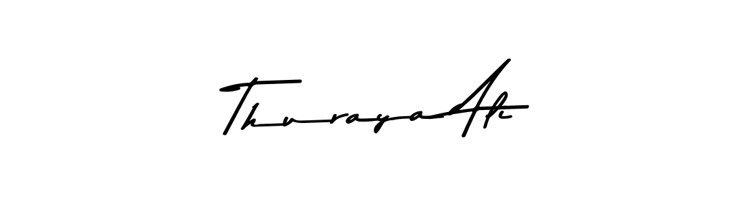 Also You can easily find your signature by using the search form. We will create Thuraya Ali name handwritten signature images for you free of cost using Asem Kandis PERSONAL USE sign style. Thuraya Ali signature style 9 images and pictures png