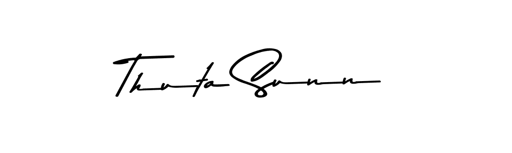 Here are the top 10 professional signature styles for the name Thuta Sunn. These are the best autograph styles you can use for your name. Thuta Sunn signature style 9 images and pictures png