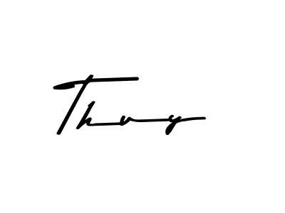 How to make Thuy signature? Asem Kandis PERSONAL USE is a professional autograph style. Create handwritten signature for Thuy name. Thuy signature style 9 images and pictures png