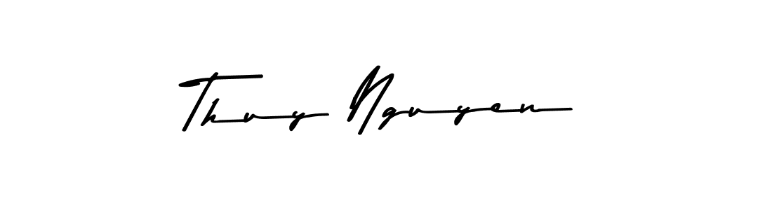 It looks lik you need a new signature style for name Thuy Nguyen. Design unique handwritten (Asem Kandis PERSONAL USE) signature with our free signature maker in just a few clicks. Thuy Nguyen signature style 9 images and pictures png