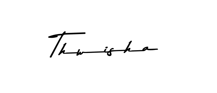 How to Draw Thwisha signature style? Asem Kandis PERSONAL USE is a latest design signature styles for name Thwisha. Thwisha signature style 9 images and pictures png