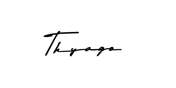 Use a signature maker to create a handwritten signature online. With this signature software, you can design (Asem Kandis PERSONAL USE) your own signature for name Thyago. Thyago signature style 9 images and pictures png