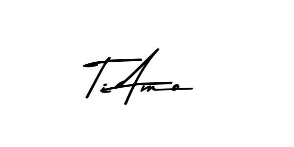 Here are the top 10 professional signature styles for the name Ti Amo. These are the best autograph styles you can use for your name. Ti Amo signature style 9 images and pictures png