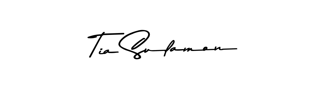 Also we have Tia Sulamon name is the best signature style. Create professional handwritten signature collection using Asem Kandis PERSONAL USE autograph style. Tia Sulamon signature style 9 images and pictures png