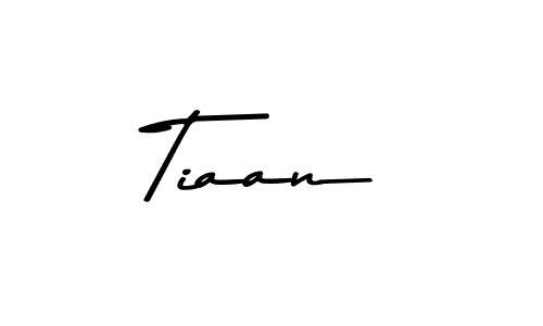 The best way (Asem Kandis PERSONAL USE) to make a short signature is to pick only two or three words in your name. The name Tiaan include a total of six letters. For converting this name. Tiaan signature style 9 images and pictures png