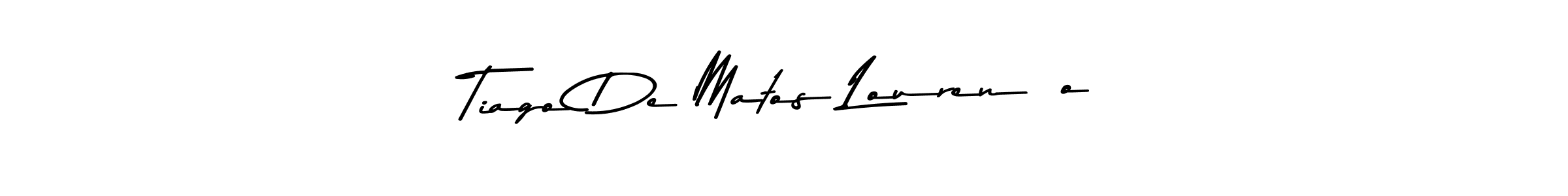 It looks lik you need a new signature style for name Tiago De Matos Lourenço. Design unique handwritten (Asem Kandis PERSONAL USE) signature with our free signature maker in just a few clicks. Tiago De Matos Lourenço signature style 9 images and pictures png