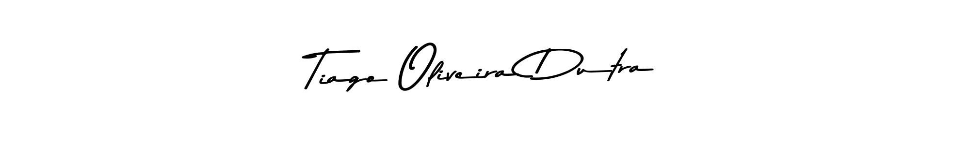 Also You can easily find your signature by using the search form. We will create Tiago Oliveira Dutra name handwritten signature images for you free of cost using Asem Kandis PERSONAL USE sign style. Tiago Oliveira Dutra signature style 9 images and pictures png
