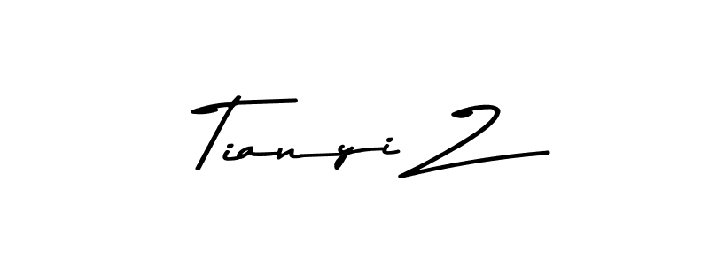 Also we have Tianyi Z name is the best signature style. Create professional handwritten signature collection using Asem Kandis PERSONAL USE autograph style. Tianyi Z signature style 9 images and pictures png