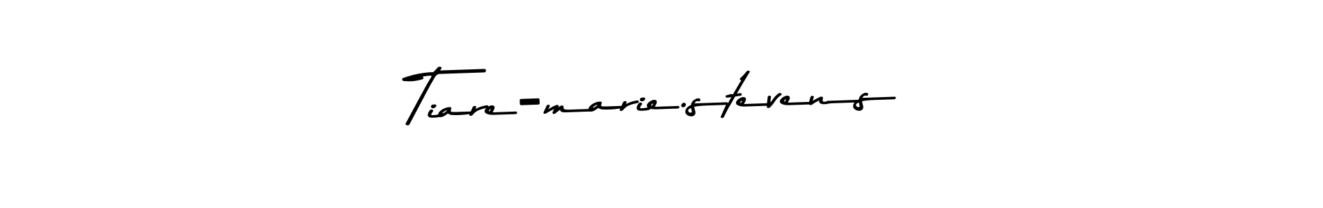 How to make Tiare-marie.stevens name signature. Use Asem Kandis PERSONAL USE style for creating short signs online. This is the latest handwritten sign. Tiare-marie.stevens signature style 9 images and pictures png