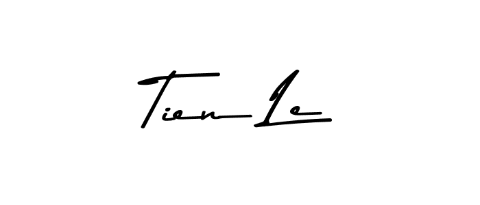 How to make Tien Le signature? Asem Kandis PERSONAL USE is a professional autograph style. Create handwritten signature for Tien Le name. Tien Le signature style 9 images and pictures png