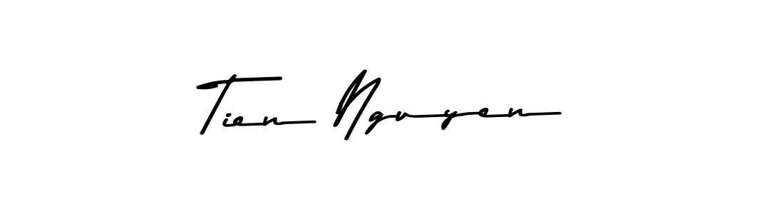 This is the best signature style for the Tien Nguyen name. Also you like these signature font (Asem Kandis PERSONAL USE). Mix name signature. Tien Nguyen signature style 9 images and pictures png