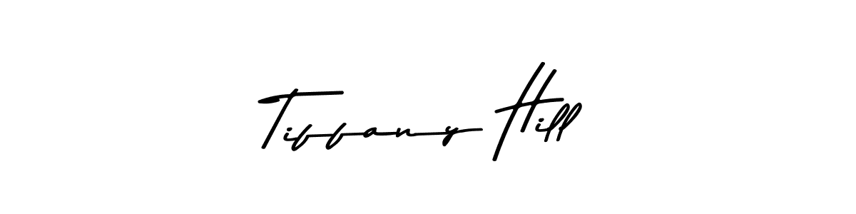 Use a signature maker to create a handwritten signature online. With this signature software, you can design (Asem Kandis PERSONAL USE) your own signature for name Tiffany Hill. Tiffany Hill signature style 9 images and pictures png