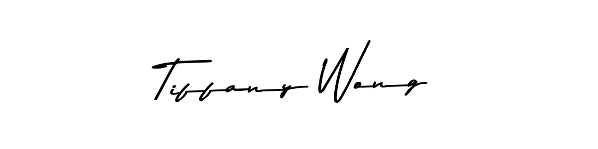 Make a beautiful signature design for name Tiffany Wong. With this signature (Asem Kandis PERSONAL USE) style, you can create a handwritten signature for free. Tiffany Wong signature style 9 images and pictures png