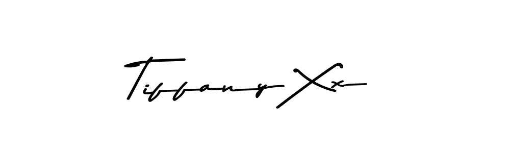 Tiffany Xx stylish signature style. Best Handwritten Sign (Asem Kandis PERSONAL USE) for my name. Handwritten Signature Collection Ideas for my name Tiffany Xx. Tiffany Xx signature style 9 images and pictures png