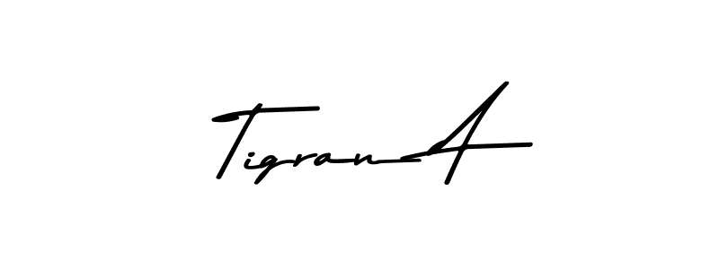 Similarly Asem Kandis PERSONAL USE is the best handwritten signature design. Signature creator online .You can use it as an online autograph creator for name Tigran A. Tigran A signature style 9 images and pictures png