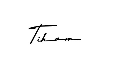 Here are the top 10 professional signature styles for the name Tiham. These are the best autograph styles you can use for your name. Tiham signature style 9 images and pictures png