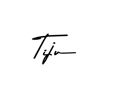 Design your own signature with our free online signature maker. With this signature software, you can create a handwritten (Asem Kandis PERSONAL USE) signature for name Tiju. Tiju signature style 9 images and pictures png