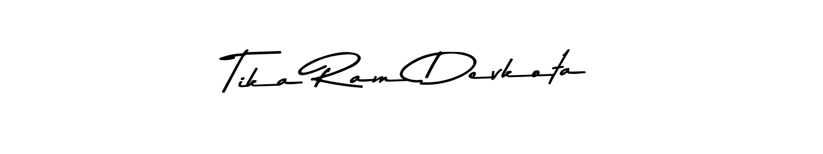 Make a beautiful signature design for name Tika Ram Devkota. Use this online signature maker to create a handwritten signature for free. Tika Ram Devkota signature style 9 images and pictures png