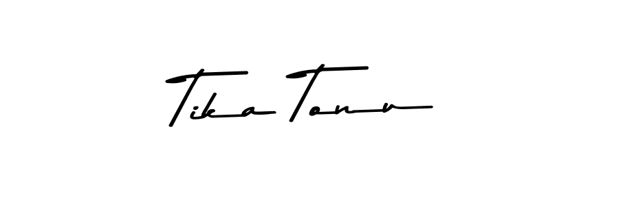You should practise on your own different ways (Asem Kandis PERSONAL USE) to write your name (Tika Tonu) in signature. don't let someone else do it for you. Tika Tonu signature style 9 images and pictures png