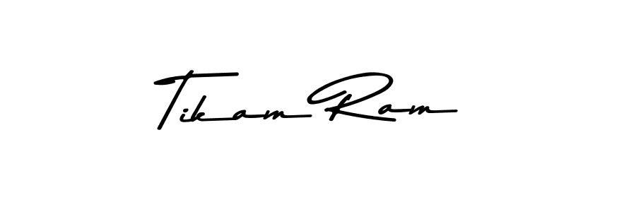 How to make Tikam Ram signature? Asem Kandis PERSONAL USE is a professional autograph style. Create handwritten signature for Tikam Ram name. Tikam Ram signature style 9 images and pictures png