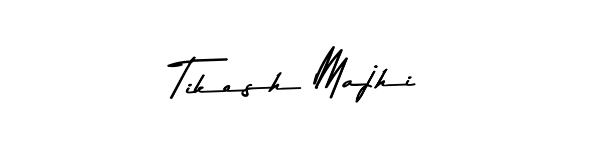 Tikesh Majhi stylish signature style. Best Handwritten Sign (Asem Kandis PERSONAL USE) for my name. Handwritten Signature Collection Ideas for my name Tikesh Majhi. Tikesh Majhi signature style 9 images and pictures png