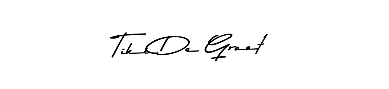 Also You can easily find your signature by using the search form. We will create Tiki De Groot name handwritten signature images for you free of cost using Asem Kandis PERSONAL USE sign style. Tiki De Groot signature style 9 images and pictures png