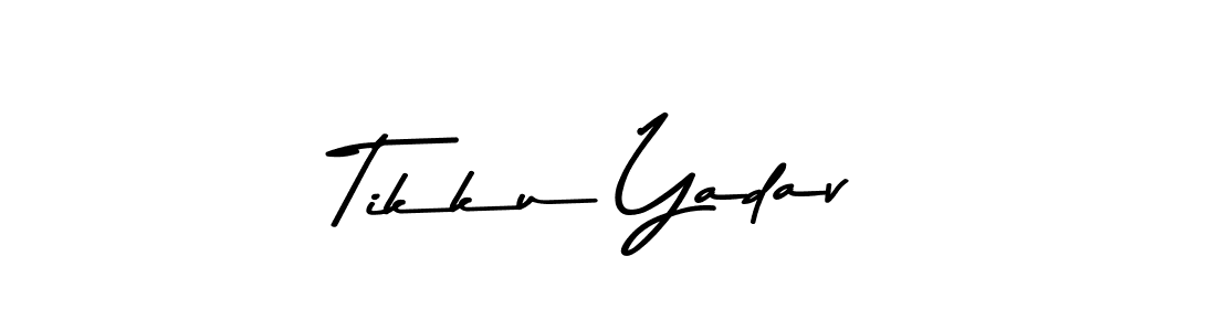 Make a beautiful signature design for name Tikku Yadav. Use this online signature maker to create a handwritten signature for free. Tikku Yadav signature style 9 images and pictures png