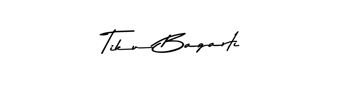 Use a signature maker to create a handwritten signature online. With this signature software, you can design (Asem Kandis PERSONAL USE) your own signature for name Tiku Bagarti. Tiku Bagarti signature style 9 images and pictures png