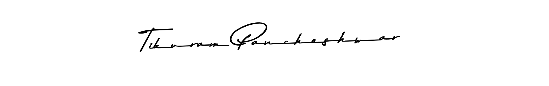 Design your own signature with our free online signature maker. With this signature software, you can create a handwritten (Asem Kandis PERSONAL USE) signature for name Tikuram Pancheshwar. Tikuram Pancheshwar signature style 9 images and pictures png