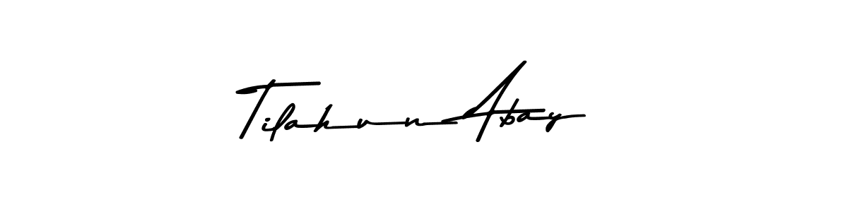 You can use this online signature creator to create a handwritten signature for the name Tilahun Abay. This is the best online autograph maker. Tilahun Abay signature style 9 images and pictures png