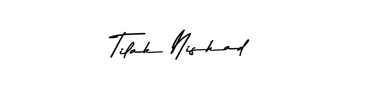 You can use this online signature creator to create a handwritten signature for the name Tilak Nishad. This is the best online autograph maker. Tilak Nishad signature style 9 images and pictures png