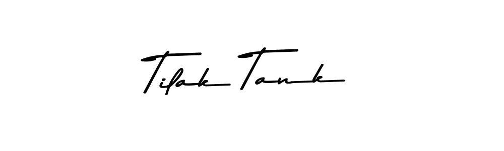 Tilak Tank stylish signature style. Best Handwritten Sign (Asem Kandis PERSONAL USE) for my name. Handwritten Signature Collection Ideas for my name Tilak Tank. Tilak Tank signature style 9 images and pictures png