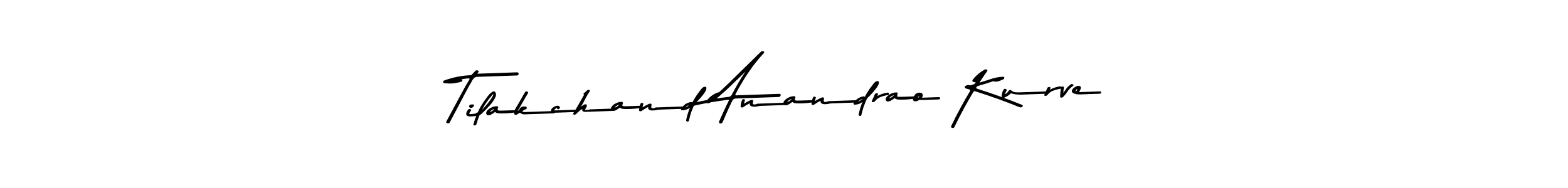 You can use this online signature creator to create a handwritten signature for the name Tilakchand Anandrao Kurve. This is the best online autograph maker. Tilakchand Anandrao Kurve signature style 9 images and pictures png
