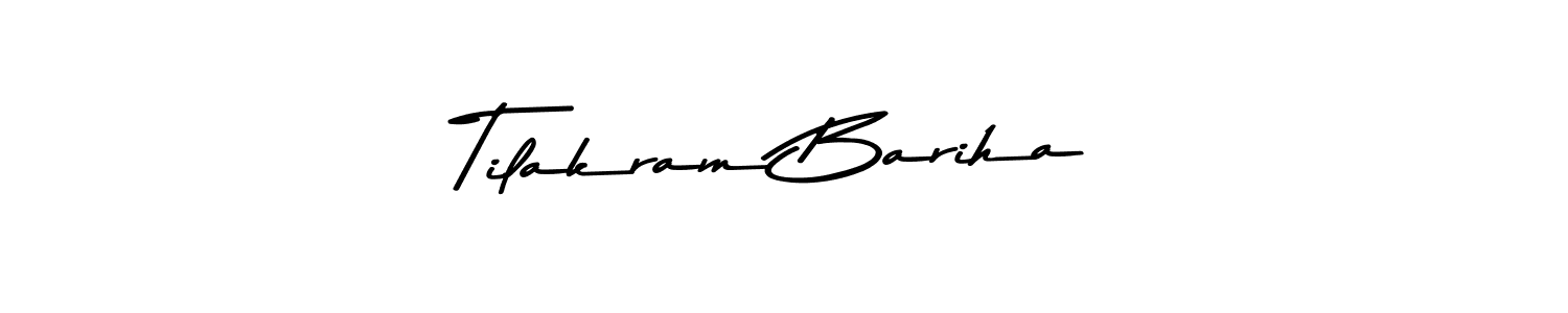 See photos of Tilakram Bariha official signature by Spectra . Check more albums & portfolios. Read reviews & check more about Asem Kandis PERSONAL USE font. Tilakram Bariha signature style 9 images and pictures png