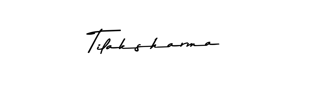 if you are searching for the best signature style for your name Tilaksharma. so please give up your signature search. here we have designed multiple signature styles  using Asem Kandis PERSONAL USE. Tilaksharma signature style 9 images and pictures png